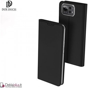 Dux Ducis Skin Pro dirbtinės odos dėklas - juodas (Asus Zenfone 12 Ultra)